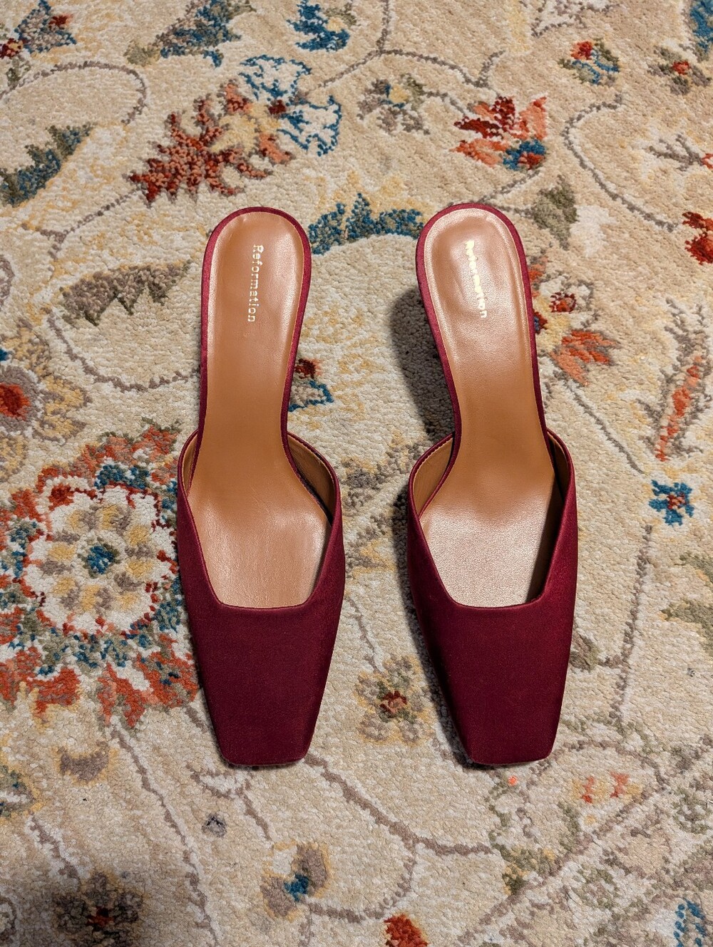 Reformation Daniela Kitten Mules Clogs - Picture 4 of 12